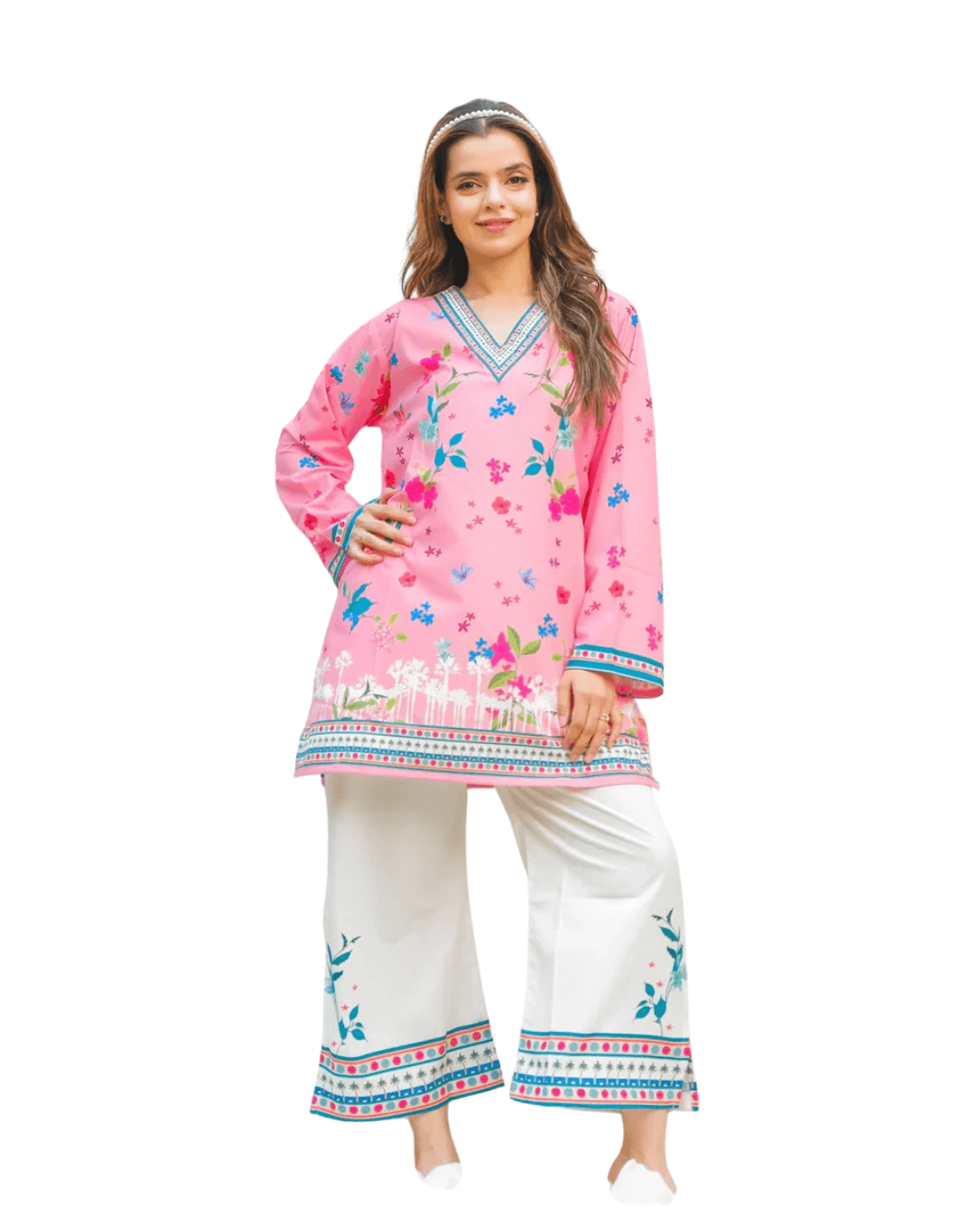Z30 – Stitched 2 Piece Printed Lawn Suit