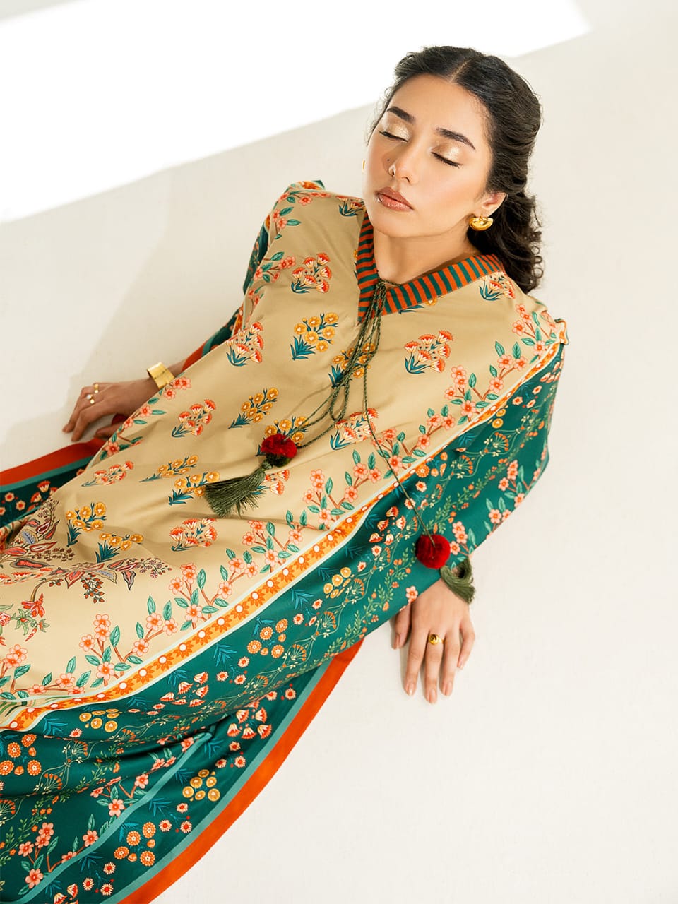 WN-062 Kaftaan Digital 2 Pcs