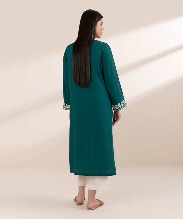 EMBROIDERED ARABIC LAWN SHIRT