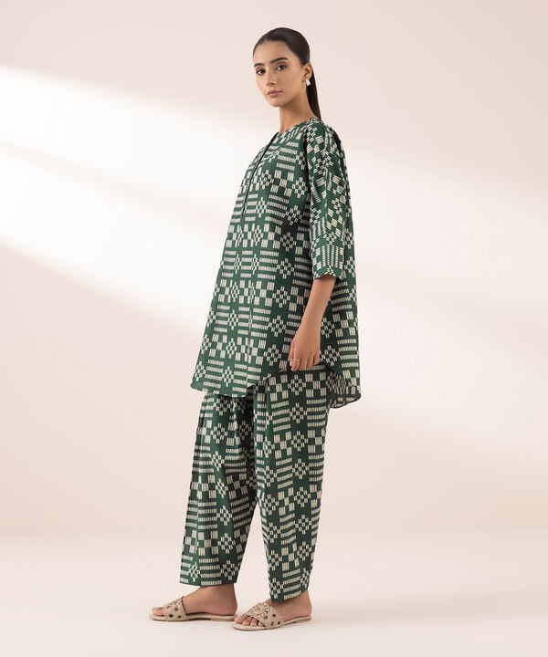PRINTED LAWN SHIRT