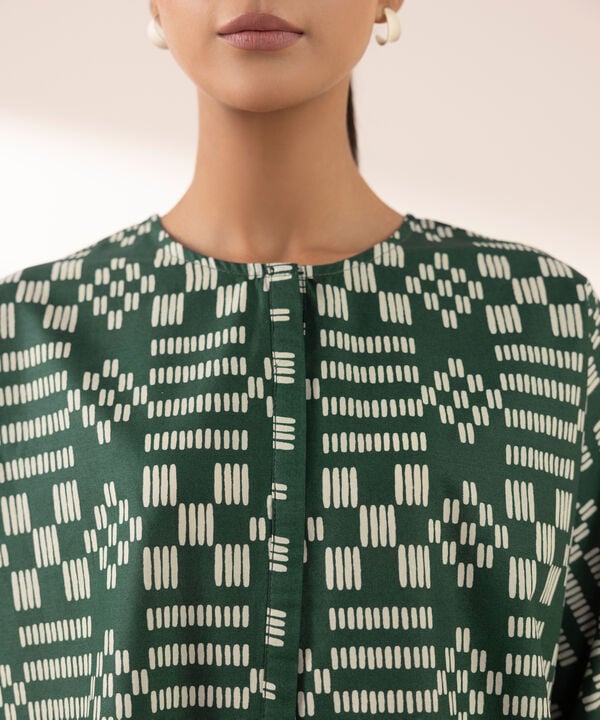 PRINTED LAWN SHIRT