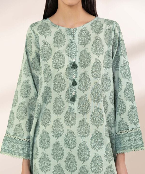 PRINTED LAWN SHIRT