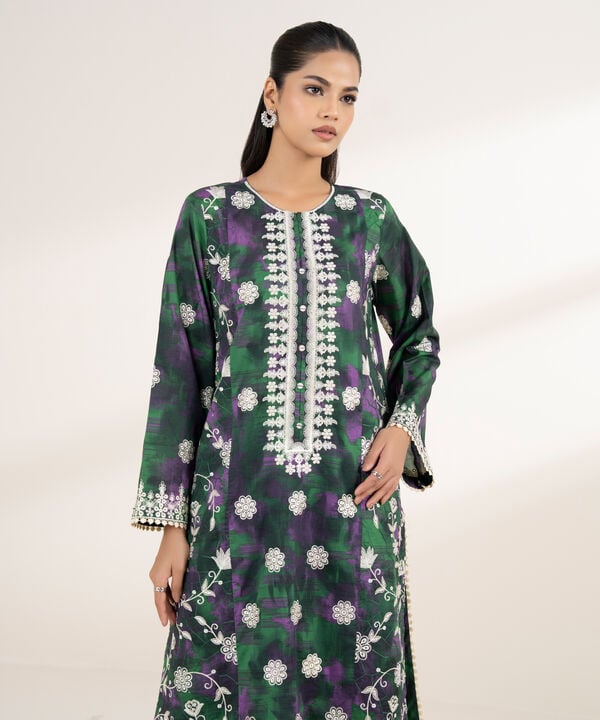 EMBROIDERED LAWN SHIRT