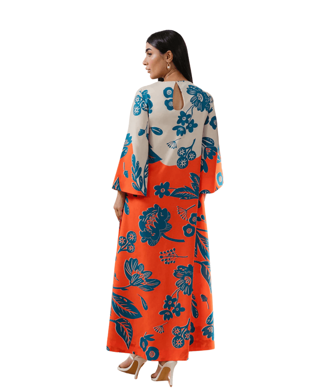 Z25 – Stitched 2 Piece Printed Long Lawn Suit | Zlothes Fashion