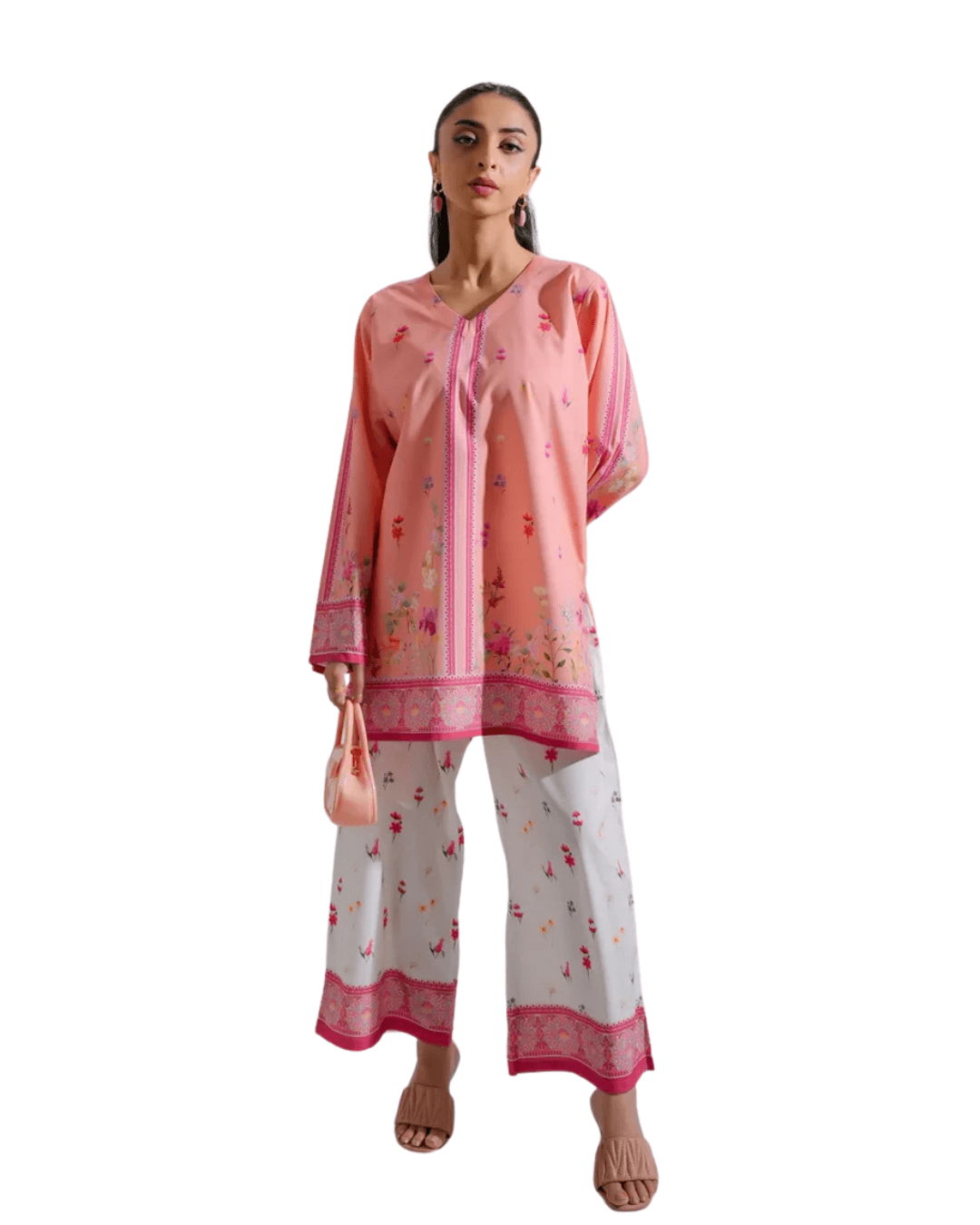 Z31 - Stitched 2 Piece Printed Lawn Suit
