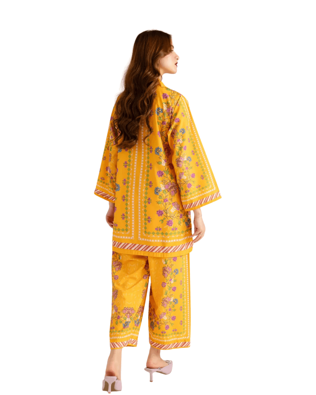 Z32 – Stitched 2 Piece Printed Lawn Co-ord Set