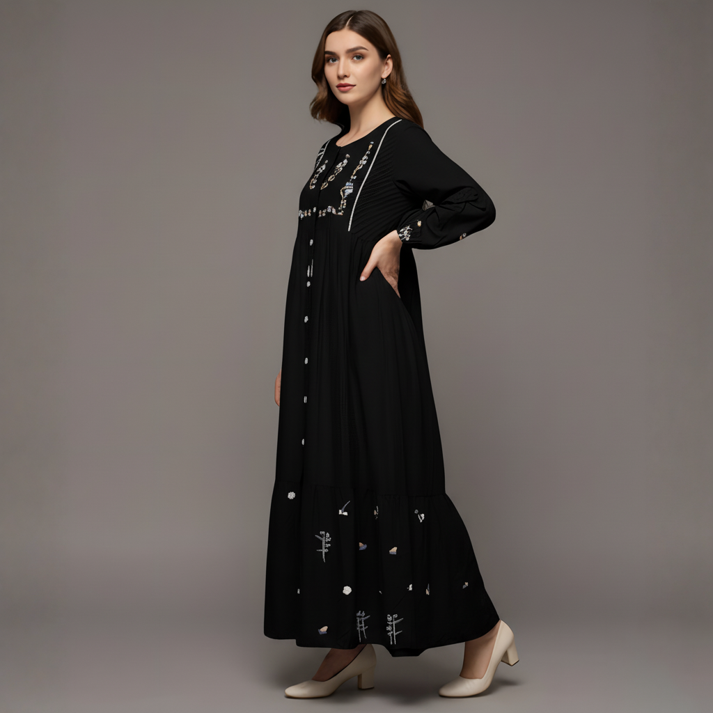 Noir Elegance Co-Ord Set