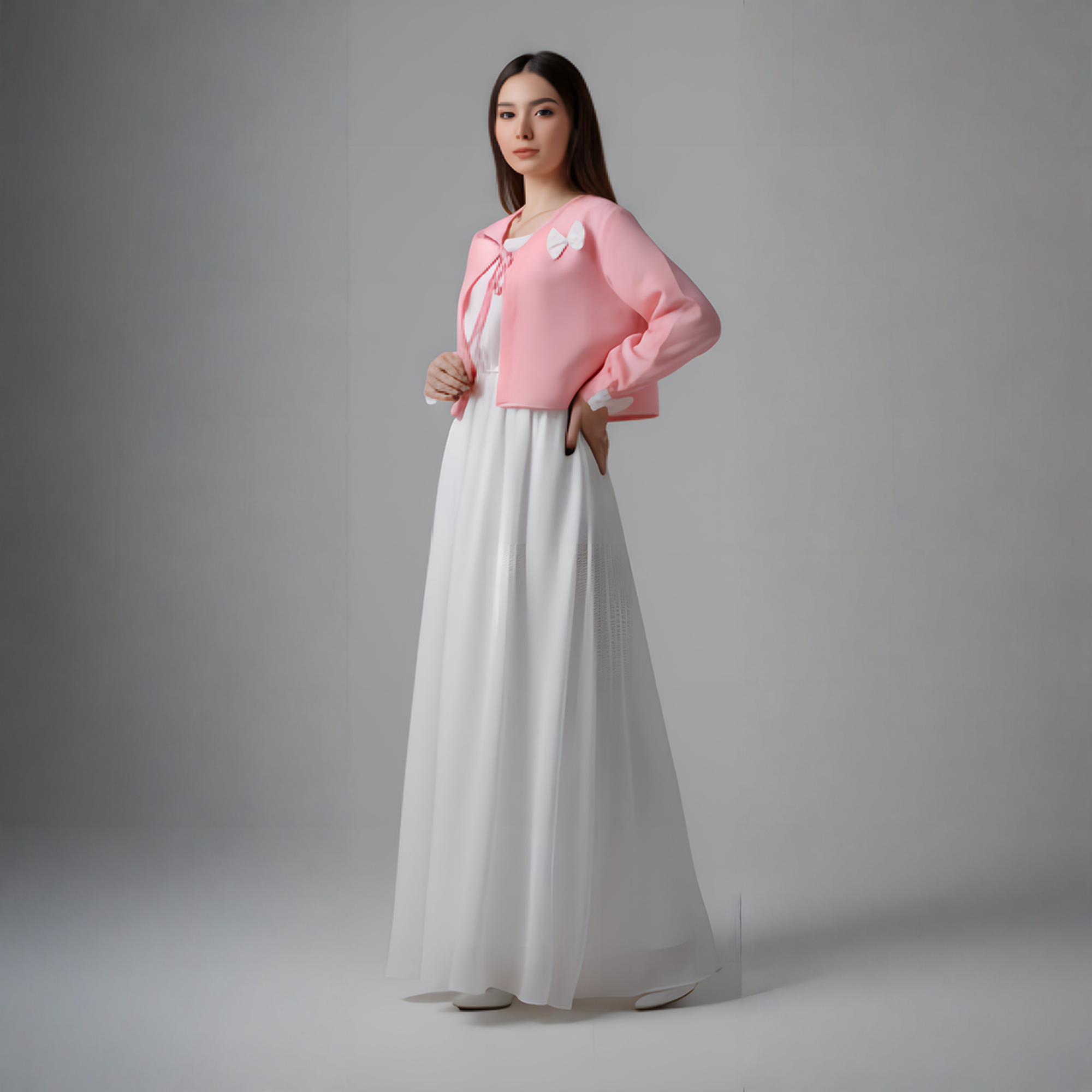 Blush Charm Maxi Dress