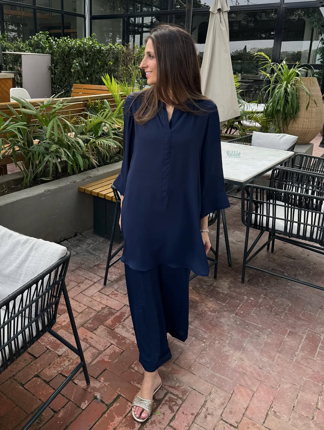 Blue Beery Co-Ord Set