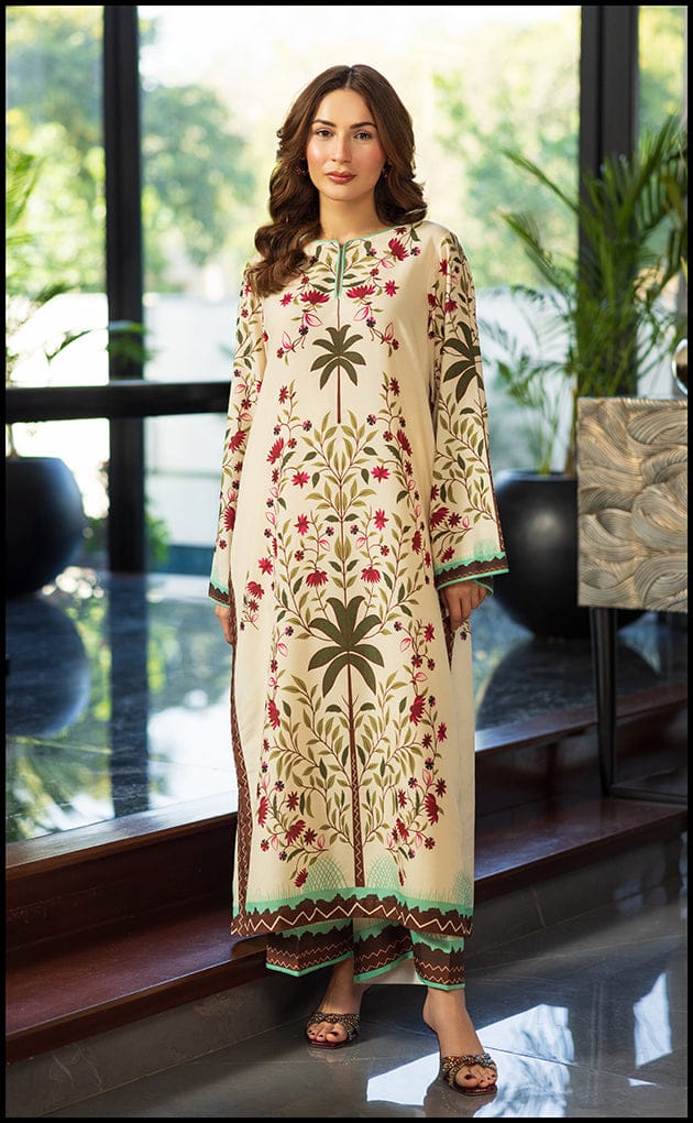 WN FASHION PALM BLOOM CO-ORD 2PC