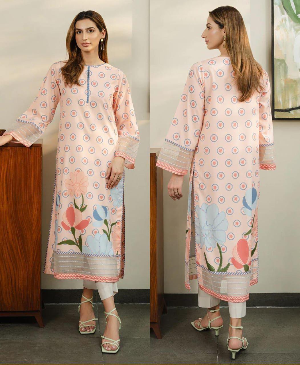 WN FASHION Crepe Lawn Printed