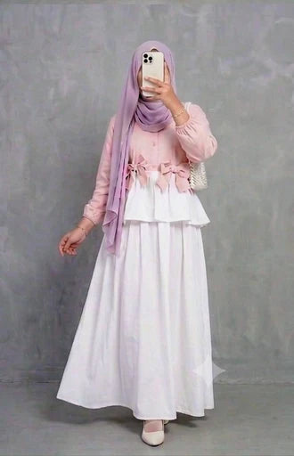 3 BOW SHIRT SKIRT