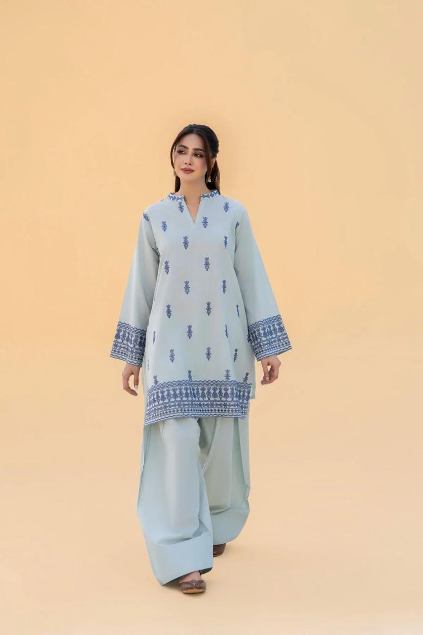 WN FASHION DAINA LAWM 2PC  FARSHI SHALWAR