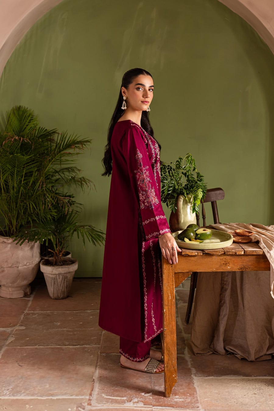 WN FASHION ZEENAT EMBD 2PC HEAVY EMBROIDERY