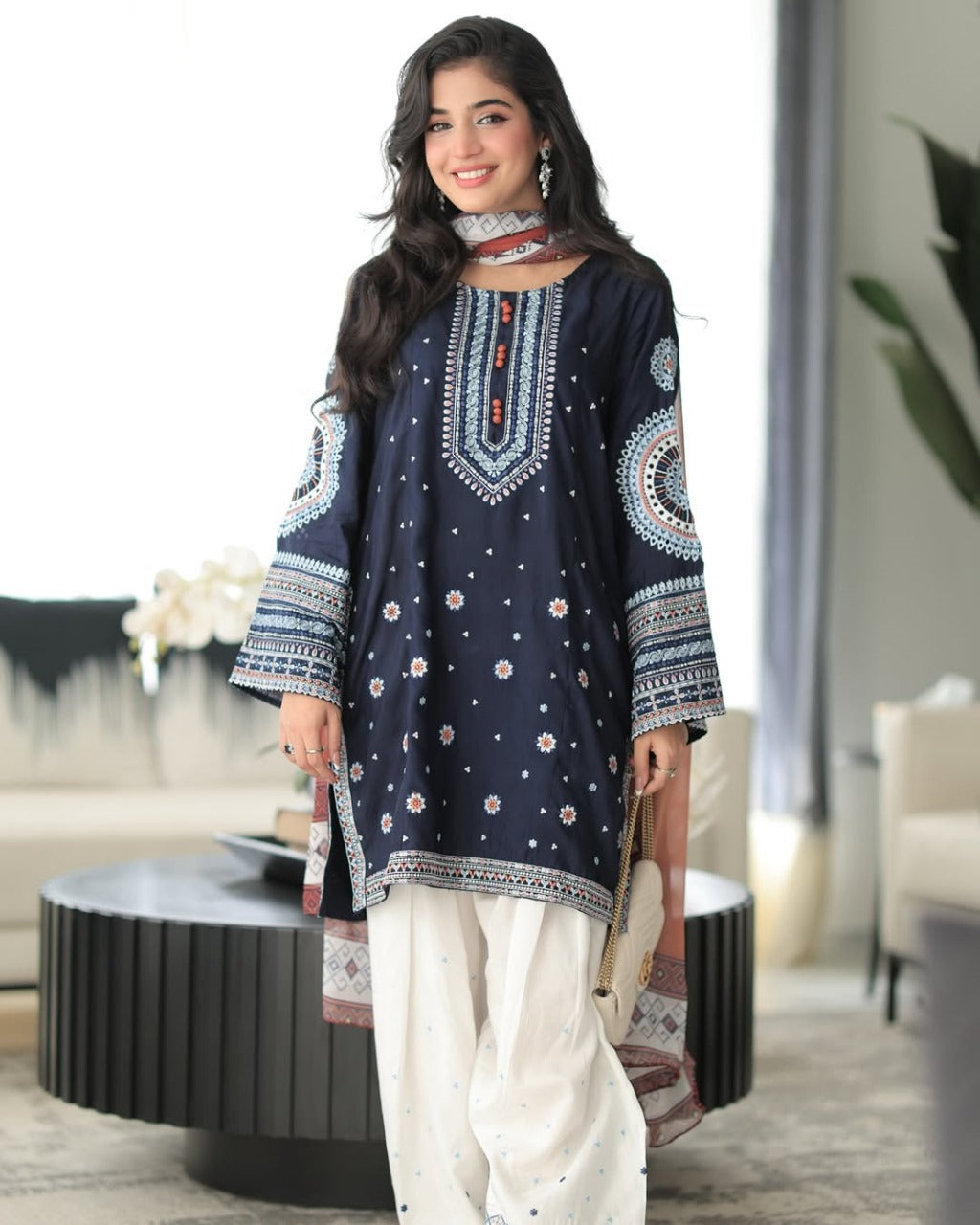 WN FASHION EMBROIDERY 3PC