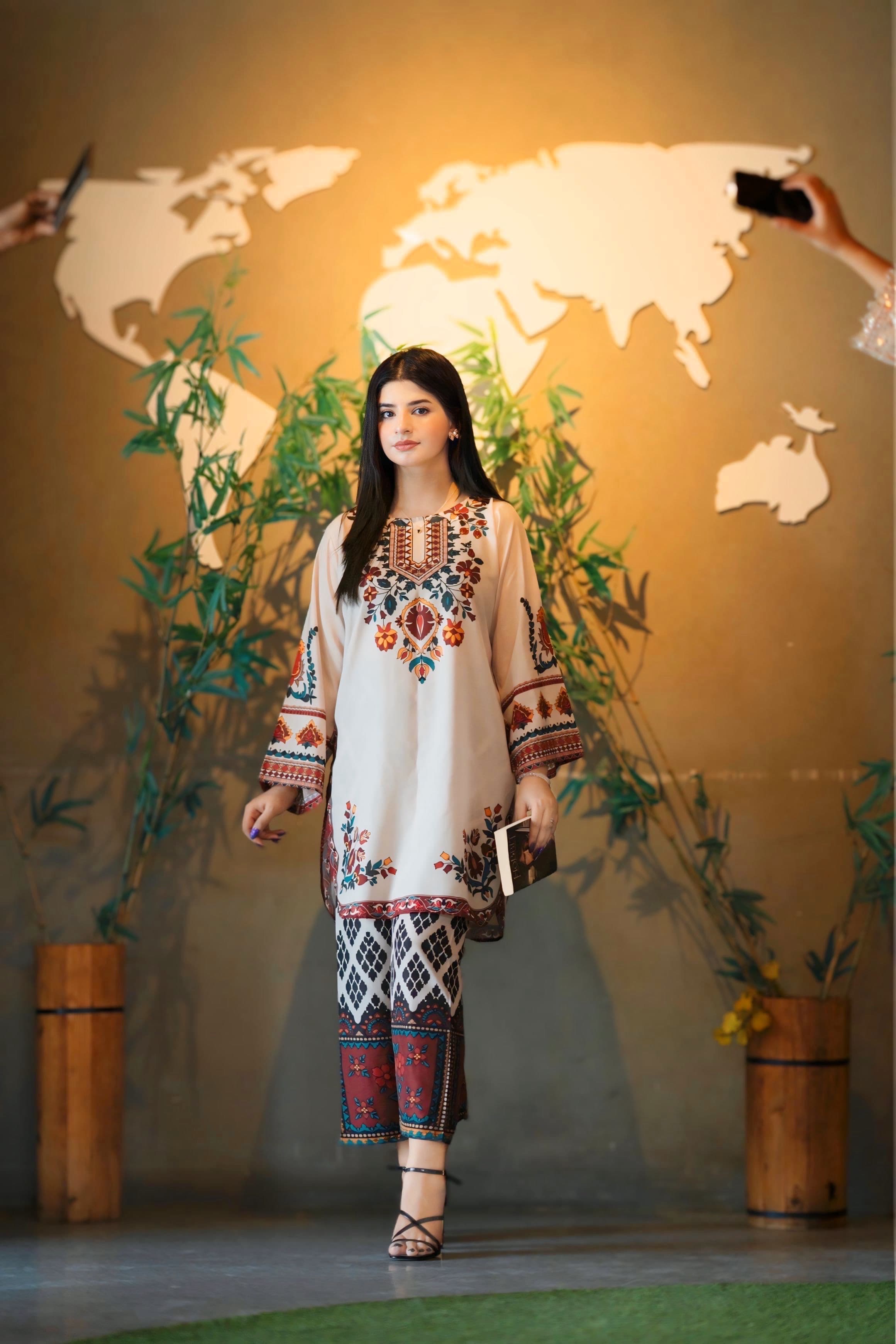 WN-063  DIGITAL PRINTED 2PC